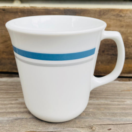 【USA vintage】CORNING コーニング ラインマグカップ