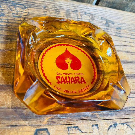 【1950s-1970s USA vintage】アドバタイジング 灰皿 SAHARA