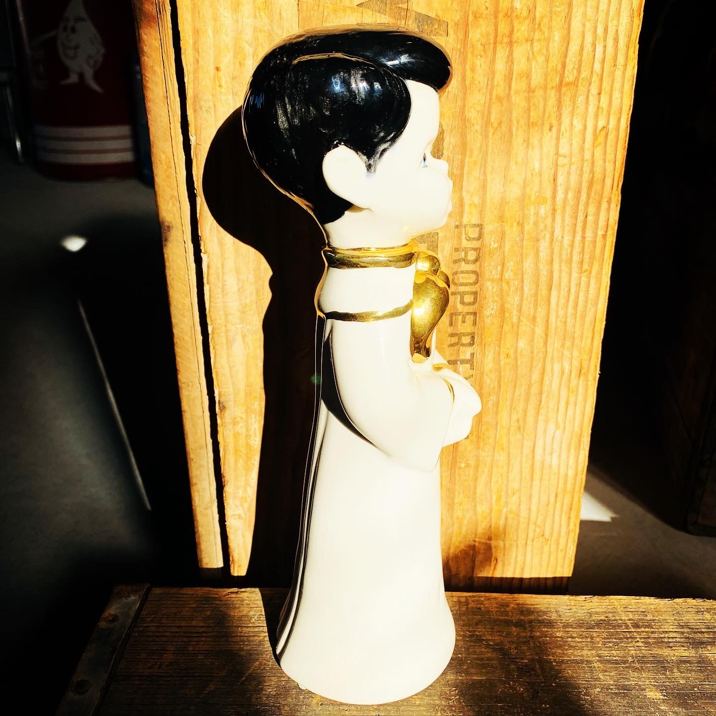 【vintage】聖歌隊 クリスマス 陶器 置物