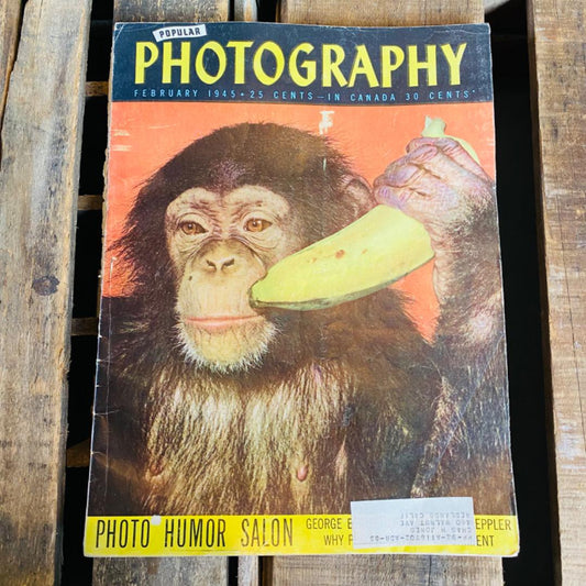 【1945 USA vintage】PHOTOGRAPHY ビンテージ雑誌①