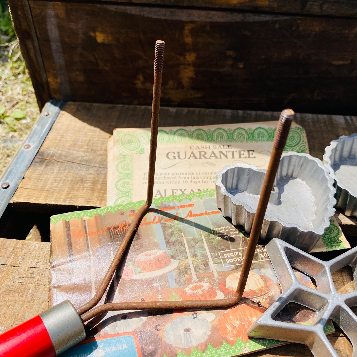 【USA vintage】NORDIC WARE ロゼットアイロン クッキー型