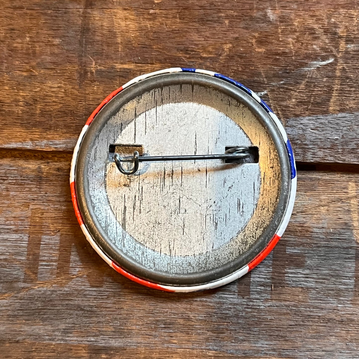 【USA vintage】缶バッジ 大統領選挙キャンペーン デュカキス