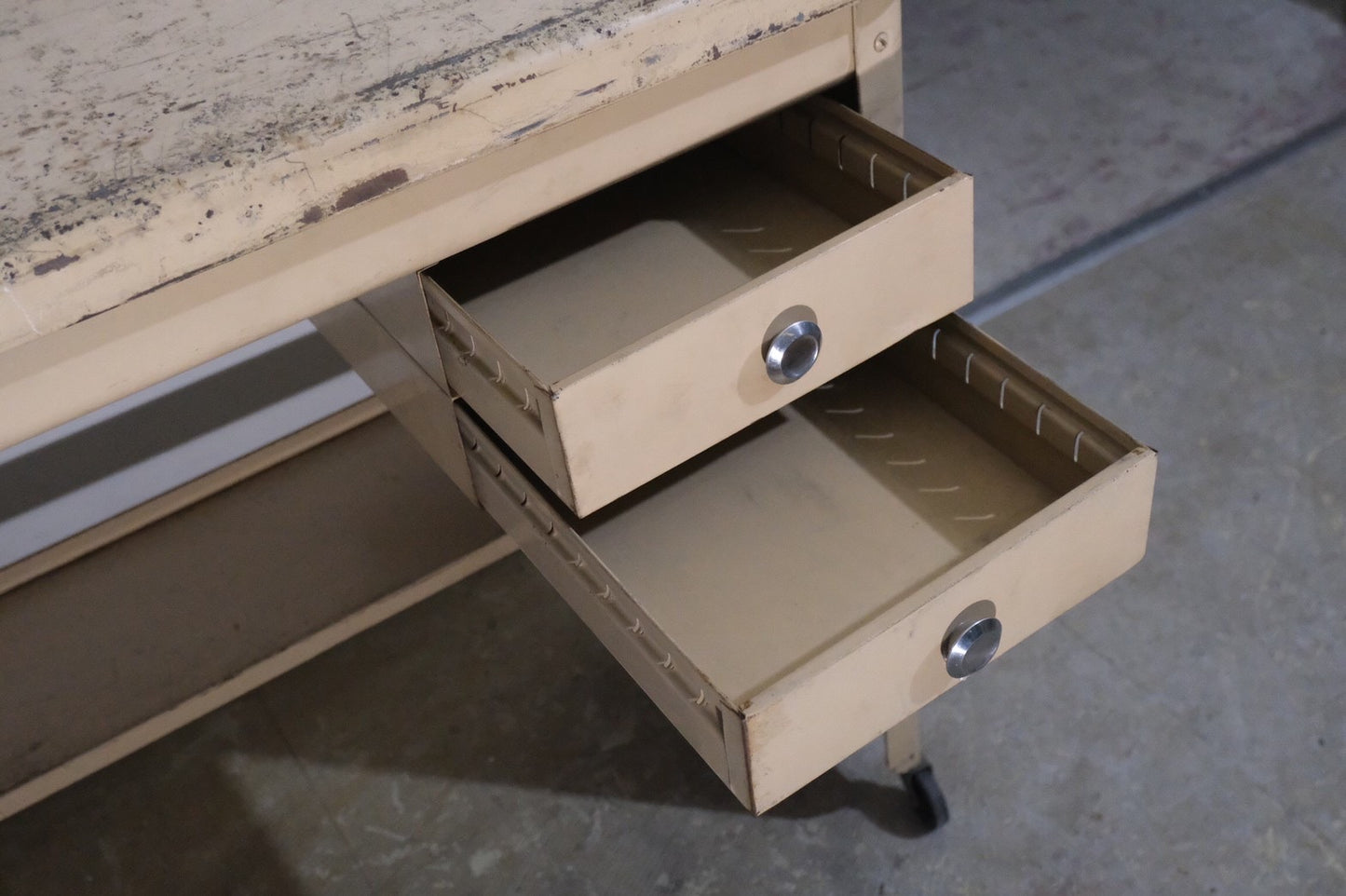 【USA vintage】ビンテージ ワークデスク ベージュ