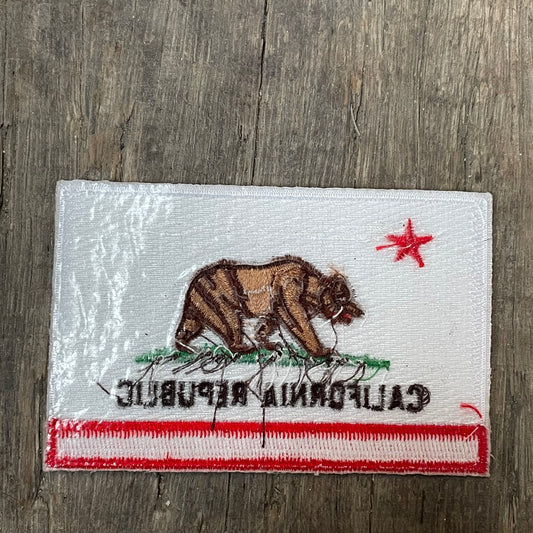 【USA vintage】ワッペン California Republic