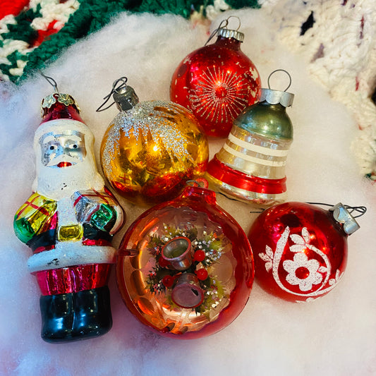 【USA vintage】クリスマス オーナメント セット①