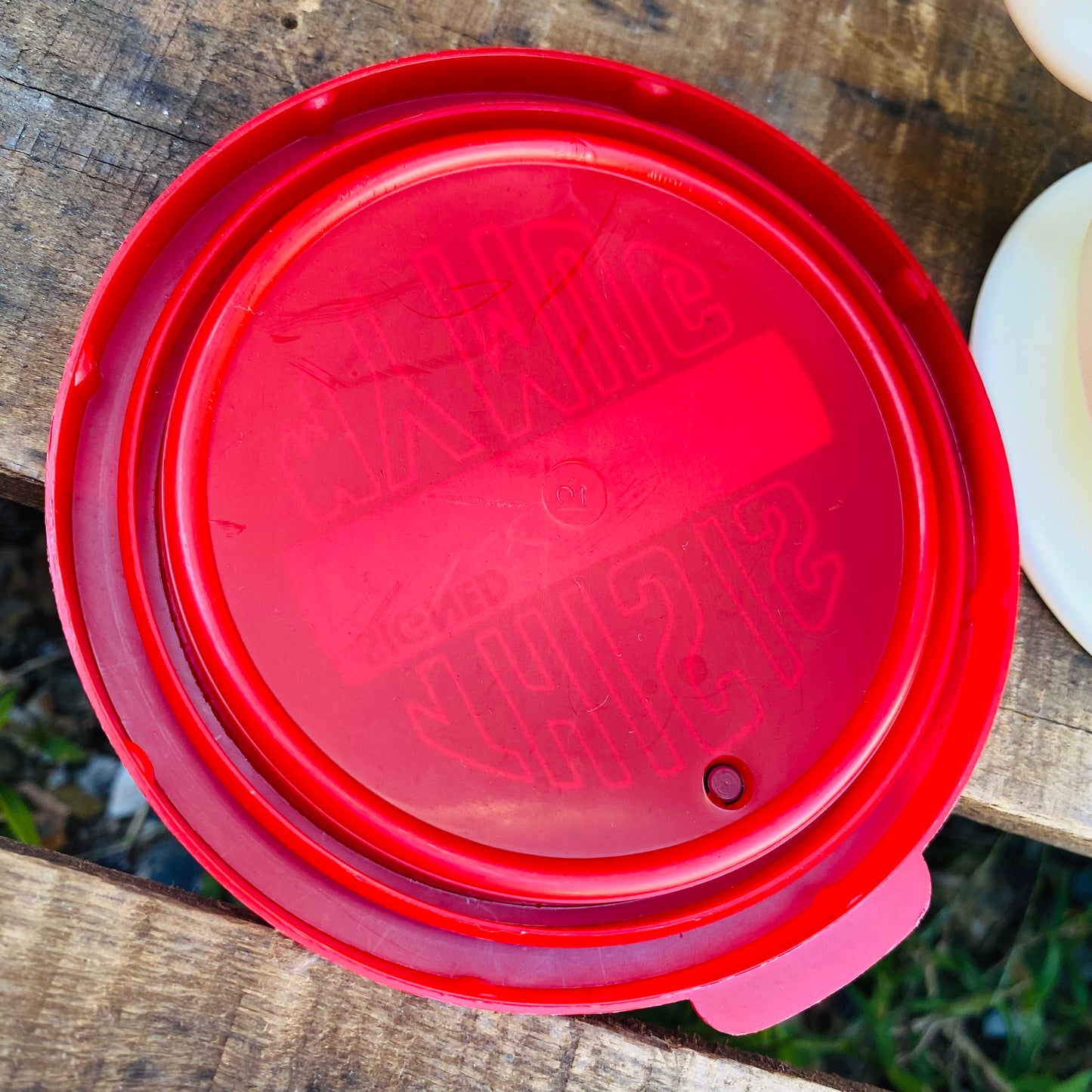 【70’s vintage 】CHAMPION ビンテージ チャンピオン スパークプラグ レーシング プラスチック マグカップ 蓋付き