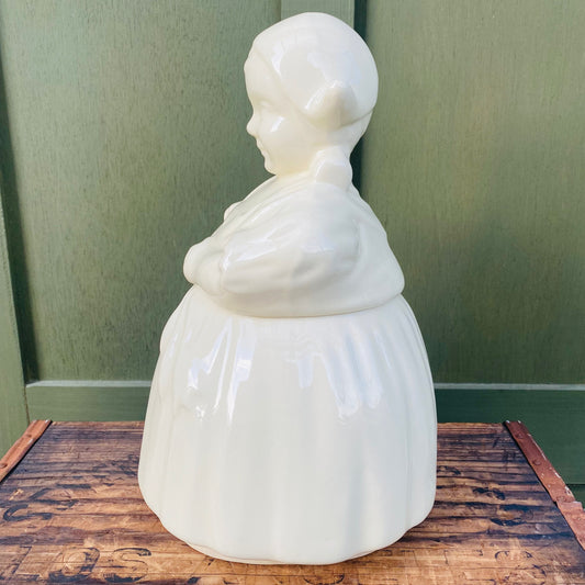 【1940s-1950s vintage】Dutch girl クッキージャー