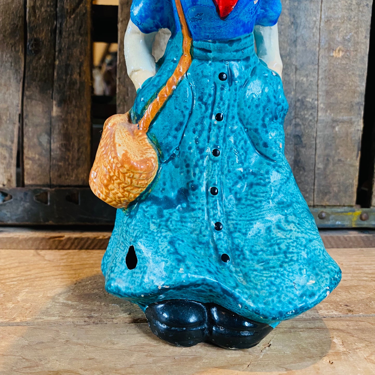 【USA vintage】piggy bank 貯金箱 女の子