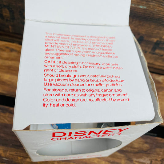 【1991 USA】Disney クリスマスオーナメント