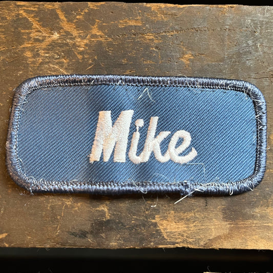 【USA vintage】ワッペン Mike