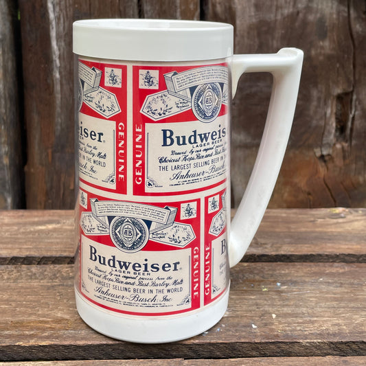 【70’s USA vintage】バドワイザー プラスチック ビアマグ