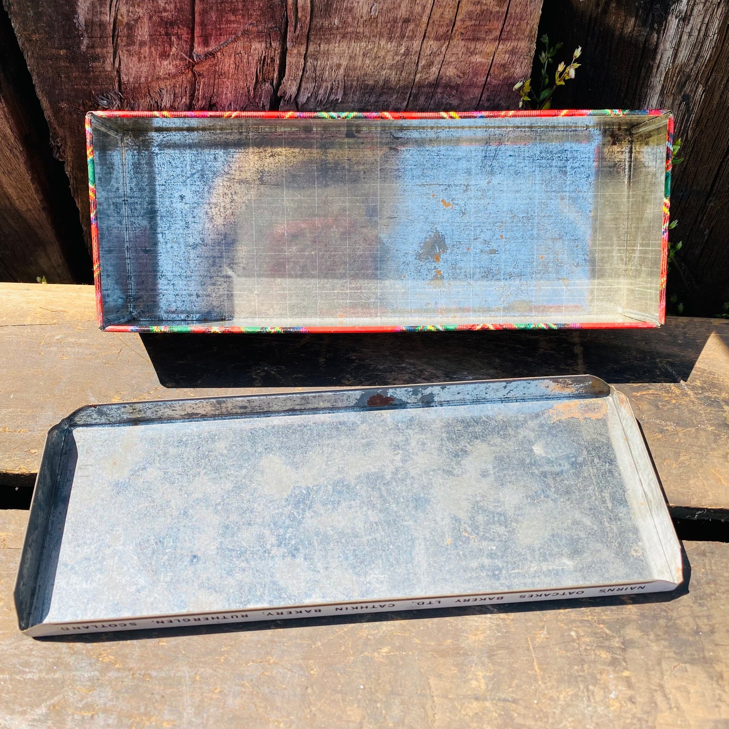 【Scotland vintage】NAIRN'S お菓子 レトロ TIN缶