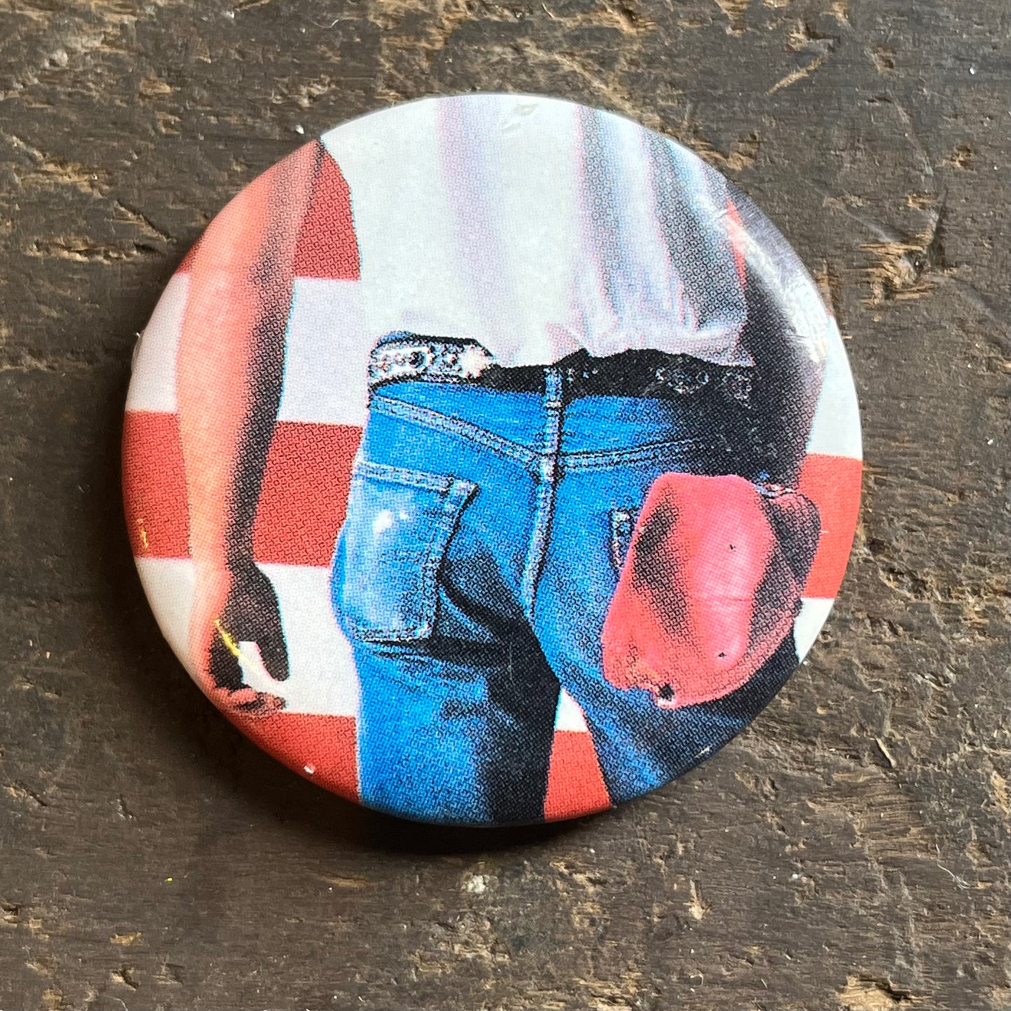 【USA vintage】缶バッジ ブルース・スプリングスティーン