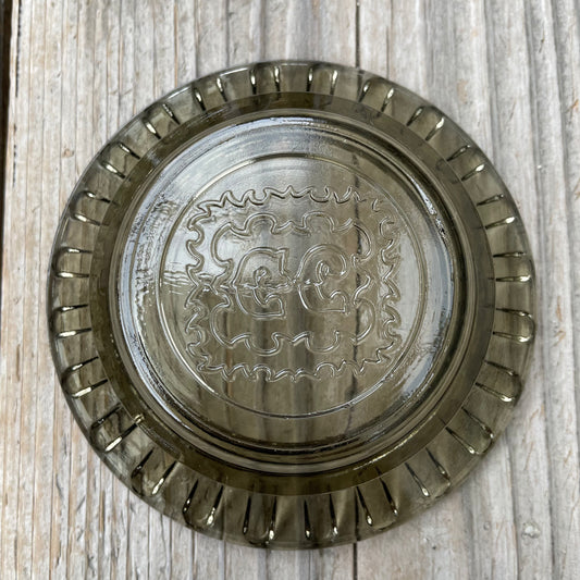 【USA vintage】灰皿 クリアガラス