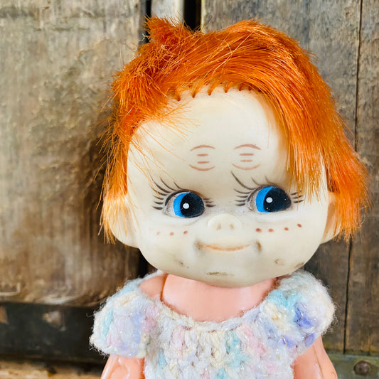 【vintage】人形 女の子 キューピー