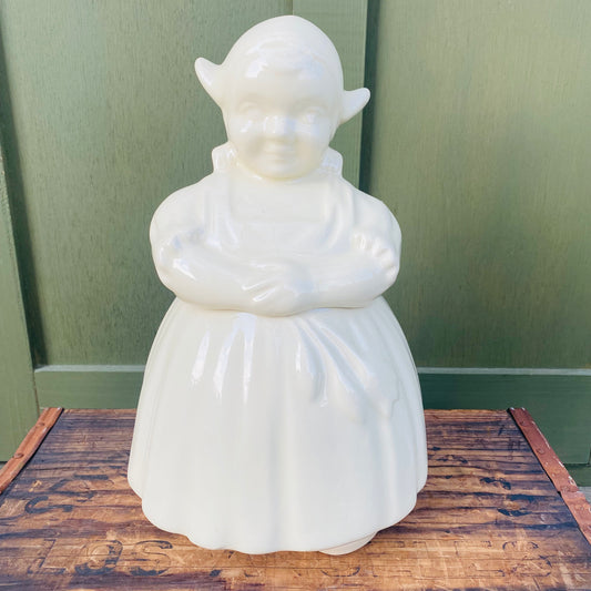 【1940s-1950s vintage】Dutch girl クッキージャー