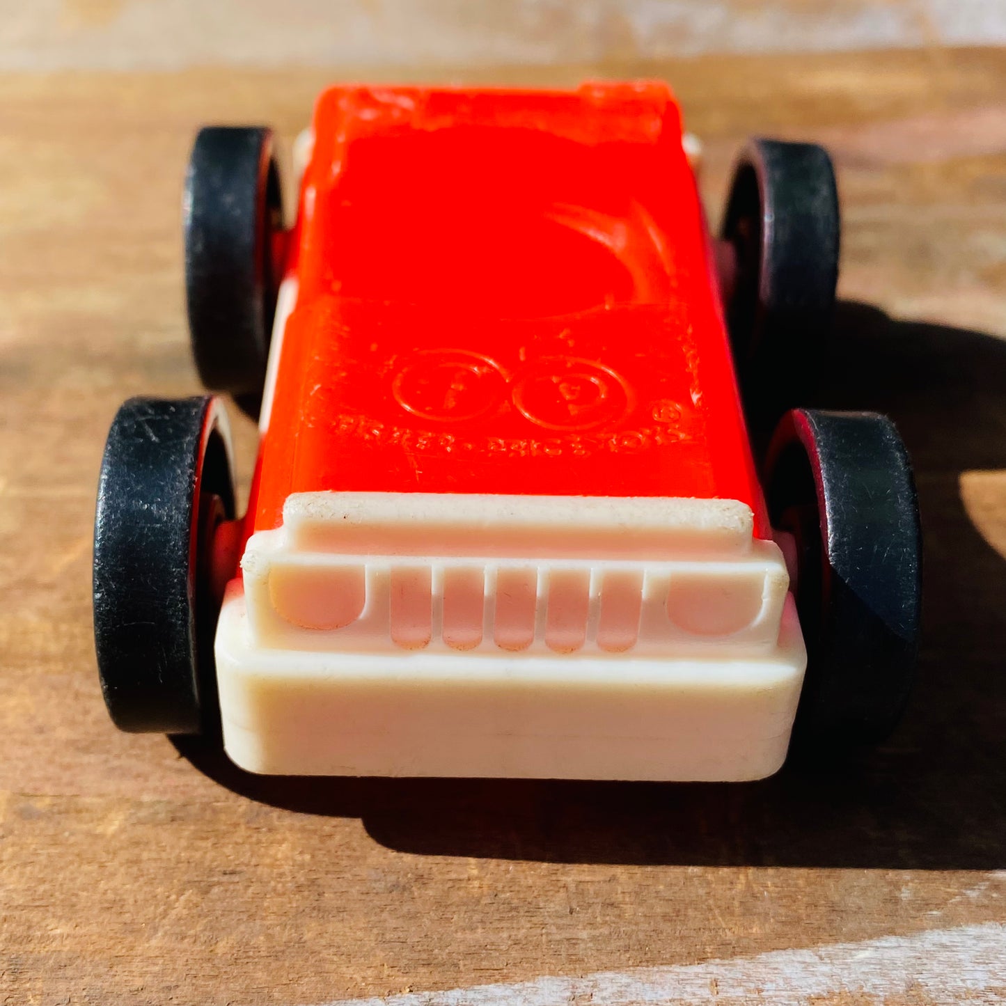 【USA vintage】Fisher-Price Toy 車 レッド