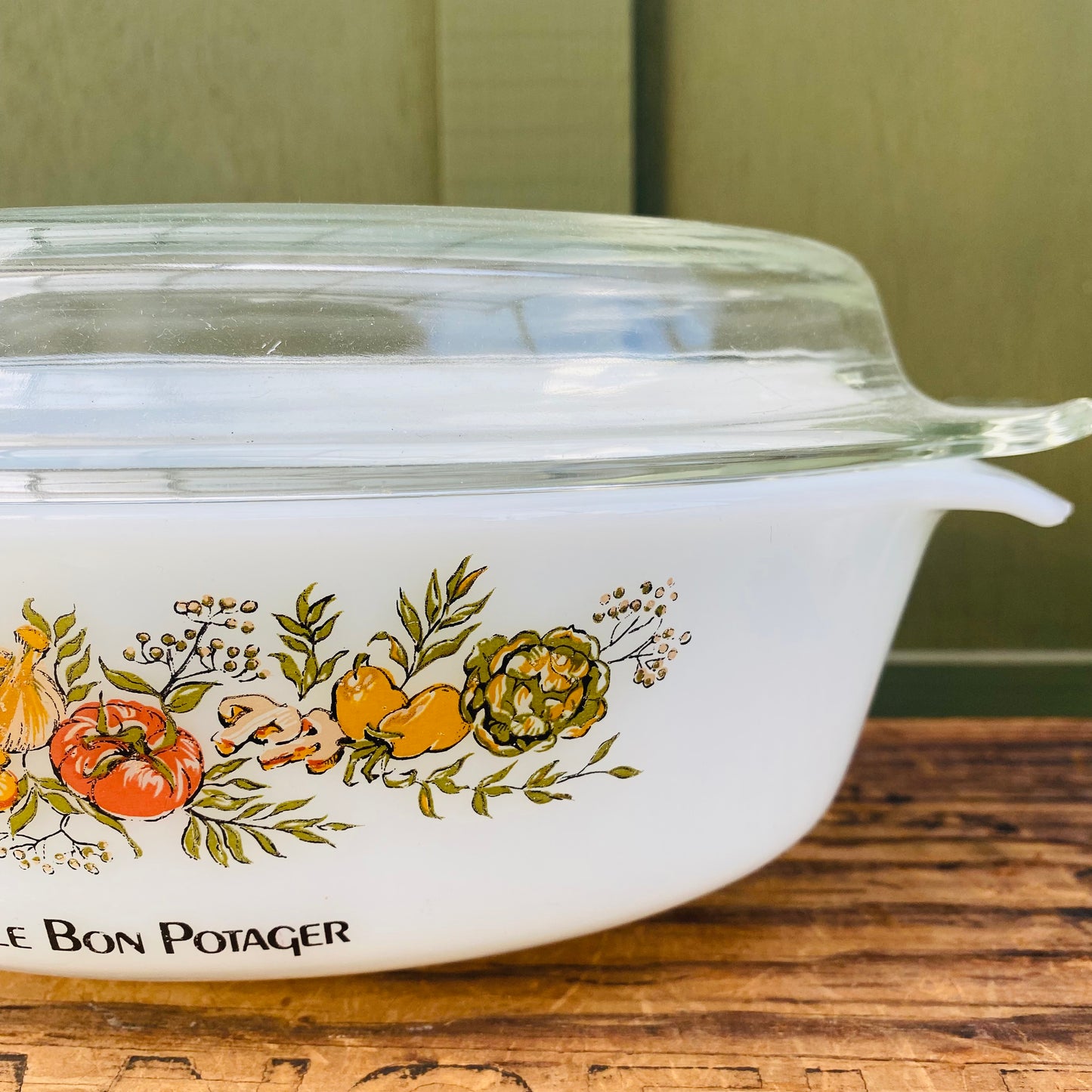 【USA vintage】FIRE KING オーバル キャセロール