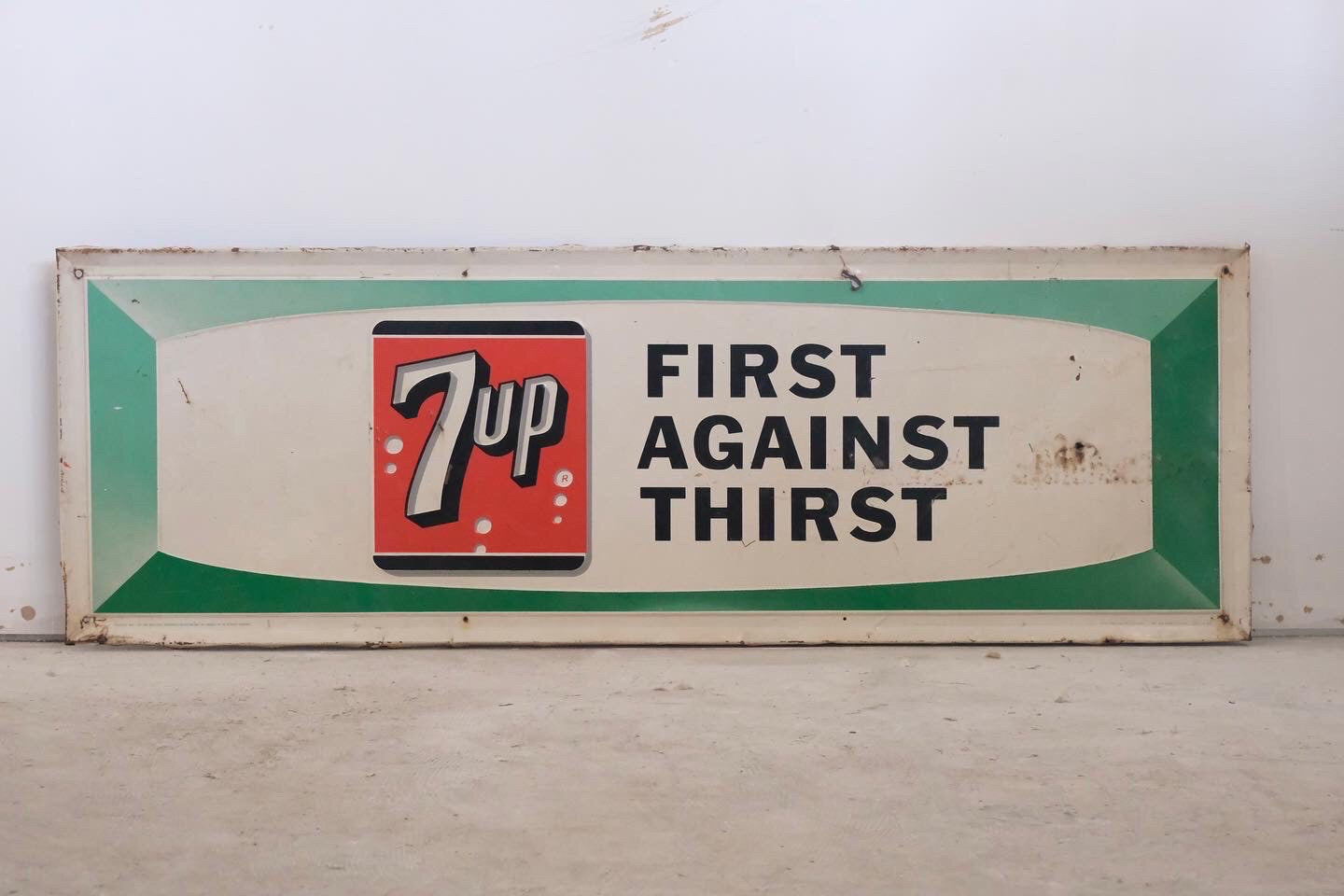【USA vintage】看板 7up アメリカ 輸入品 インテリア