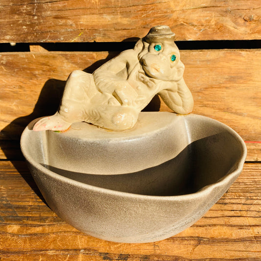 【1958 USA vintage】LANE&CO VANNUYS 猿 灰皿