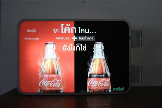 【Thai Coca-Cola】Illminated Signboard 看板