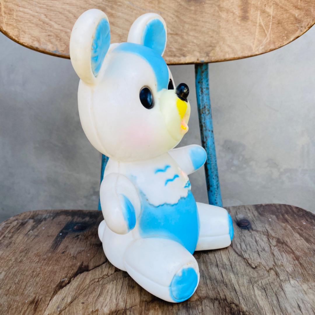 【USA vintage】ソフビ くま