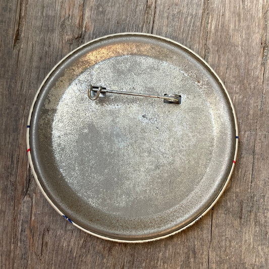 【USA vintage】缶バッジ 大統領選挙 Mondale Ferraro 1984 America Needs New Leadership Campaign