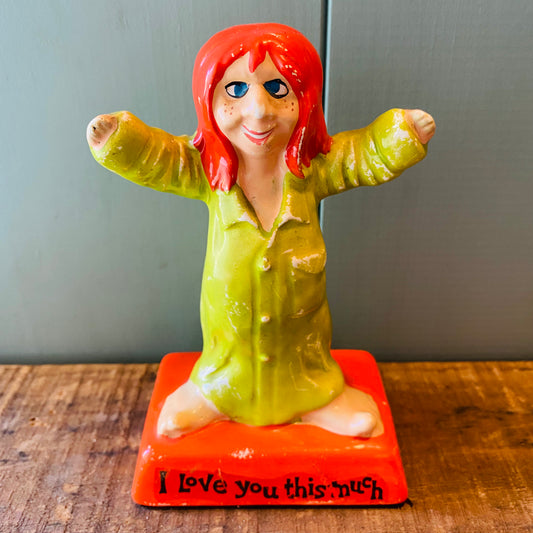 【1970 USA vintage】メッセージドール