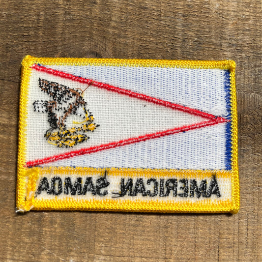 【USA vintage】AMERICAN SAMOA ワッペン