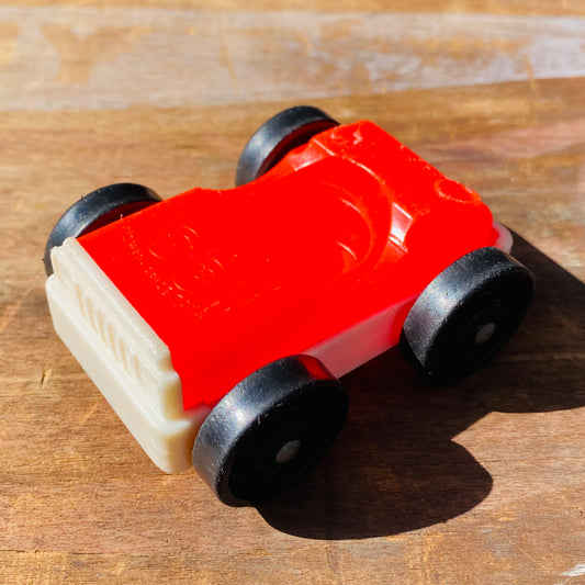 【USA vintage】Fisher-Price Toy 車 レッド