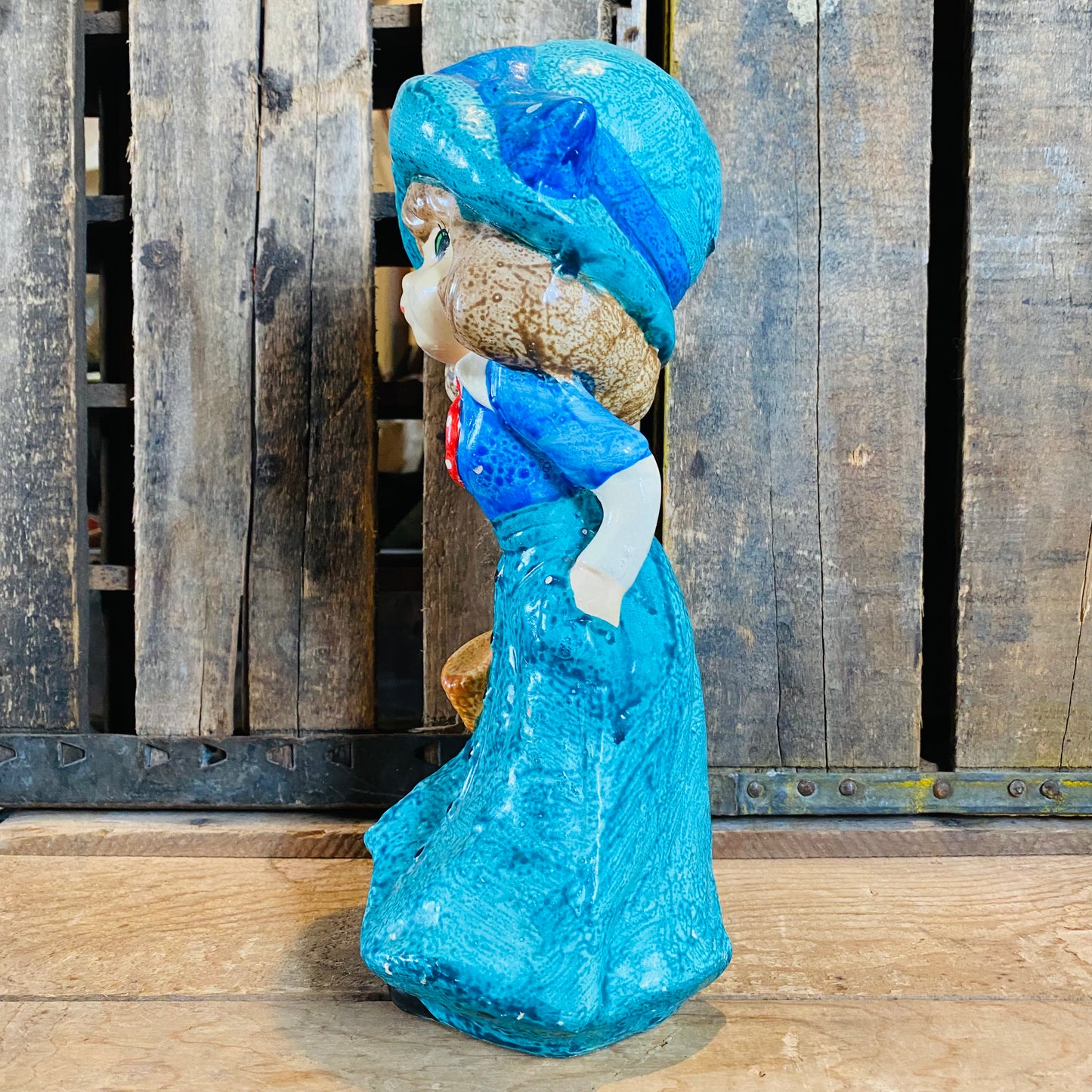 【USA vintage】piggy bank 貯金箱 女の子
