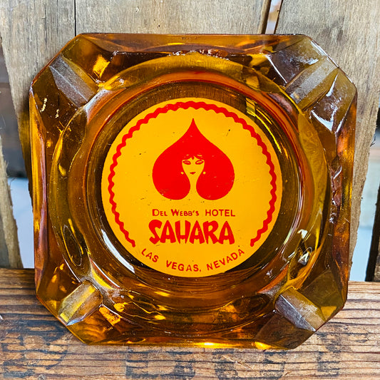 【1950s-1970s USA vintage】アドバタイジング 灰皿 SAHARA