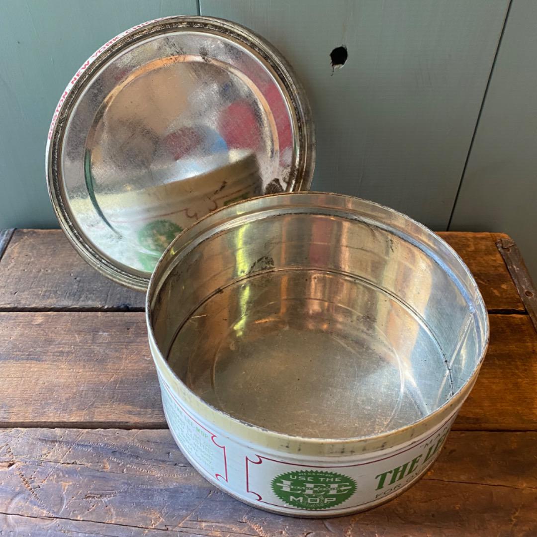 【USA vintage】USE THE LEE TIN缶