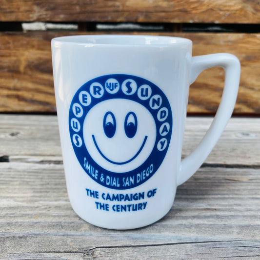 USA “SUPER SUNDAY”スマイリー ニコちゃん マグカップ
