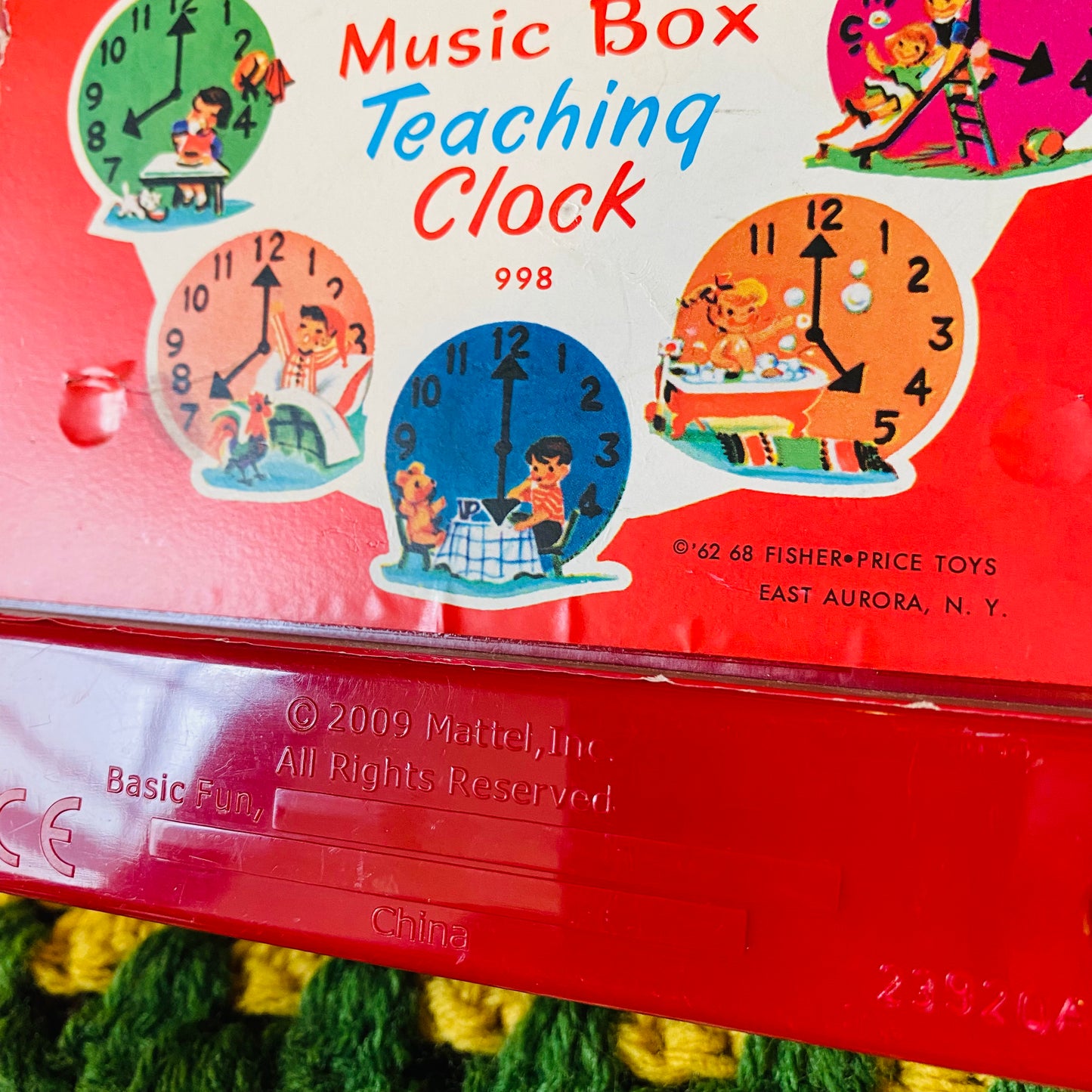Fisher-Price Toys ミュージックボックス・ティーチングクロック