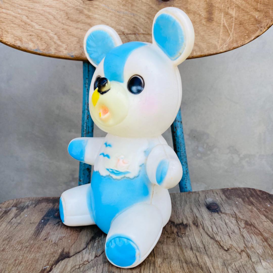 【USA vintage】ソフビ くま