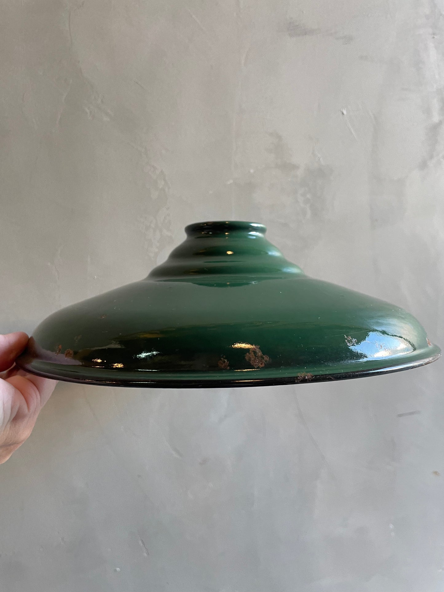 【USA vintage】ランプシェード グリーン