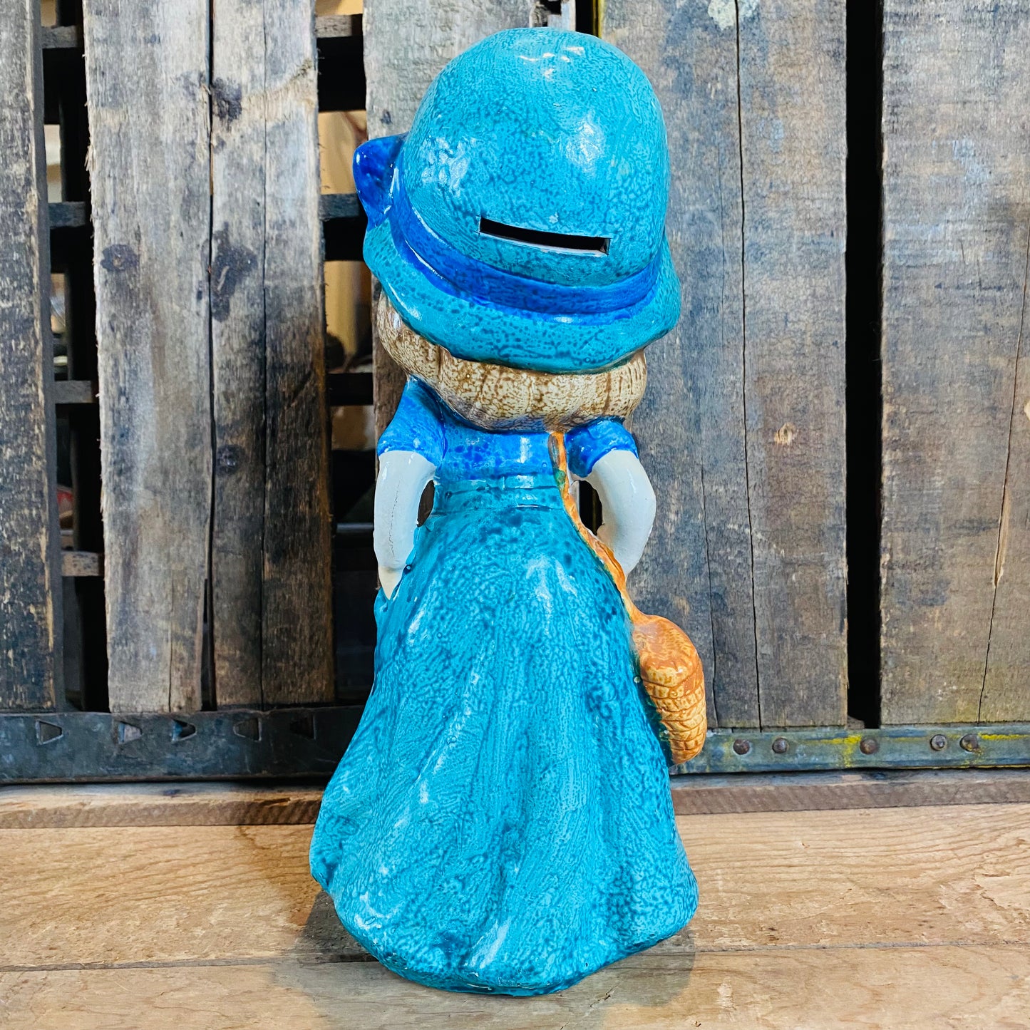 【USA vintage】piggy bank 貯金箱 女の子