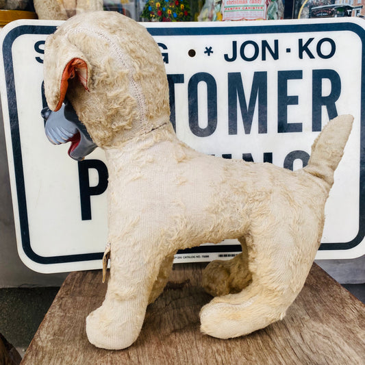 【1950s-1960s USA vintage】GUND社 Disney わんわん物語 トランプ ラバーフェイスドール