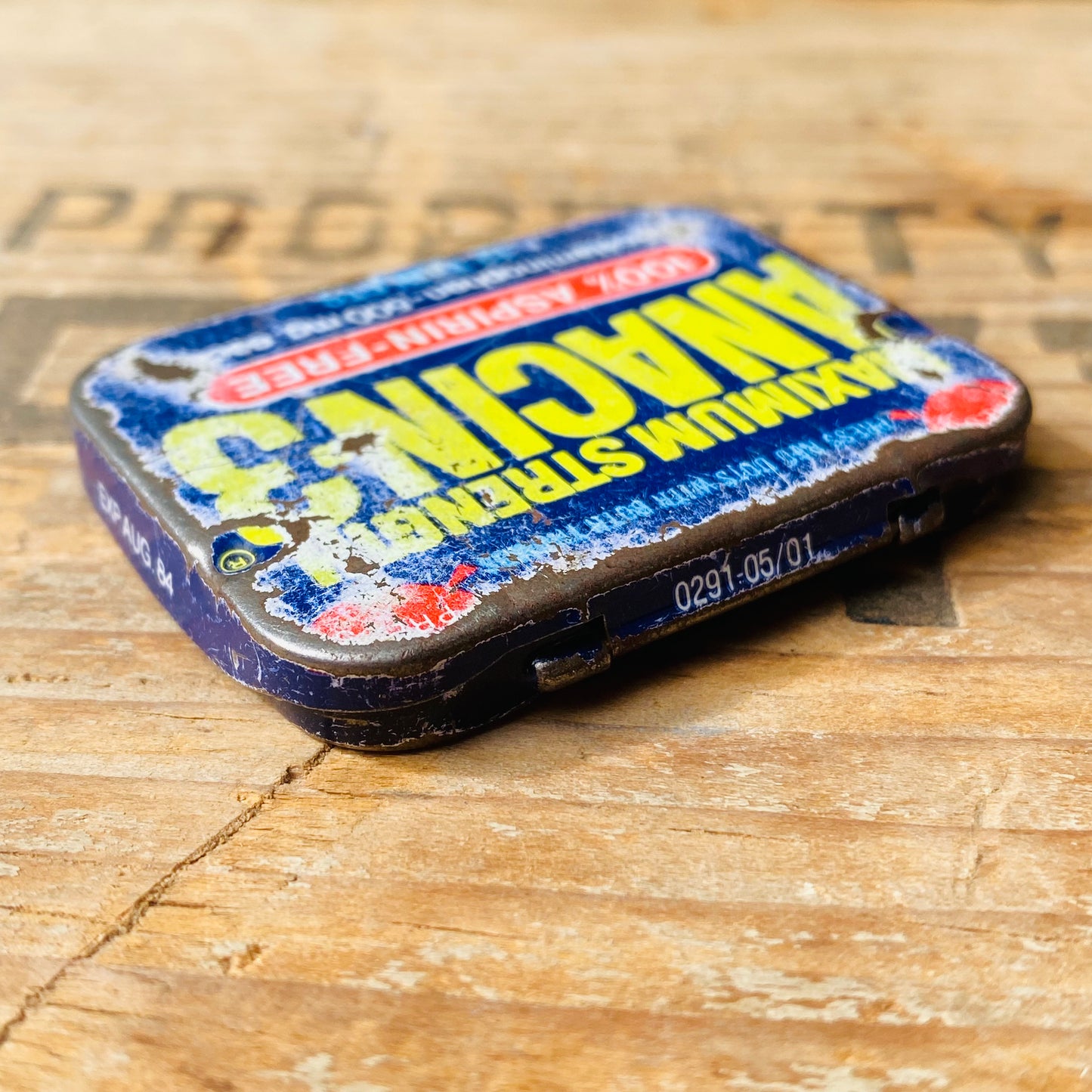 【vintage】TIN缶 ANACIN-3
