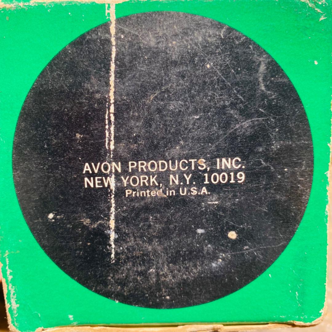 【1960s-1970s USA vintage】“AVON ”ガラスボトル 8ボール EIGHT BALL