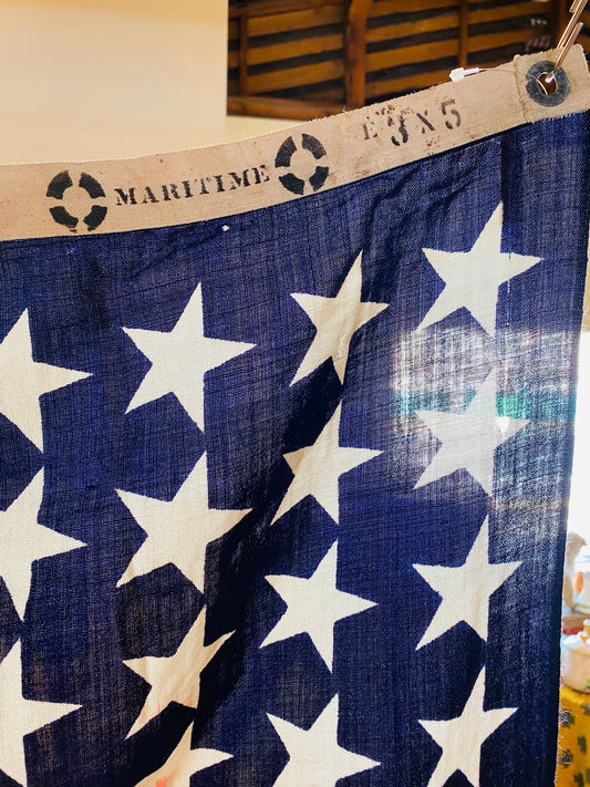 【1912-1959 USA vintage】48スター USAフラッグ 旗