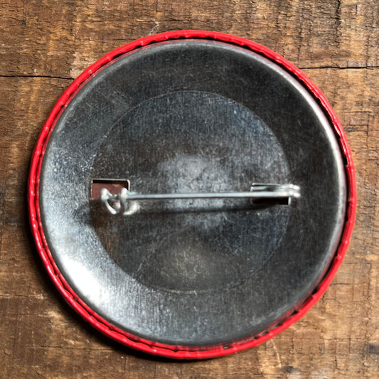 【USA vintage】缶バッジ NAPLES IS NICER