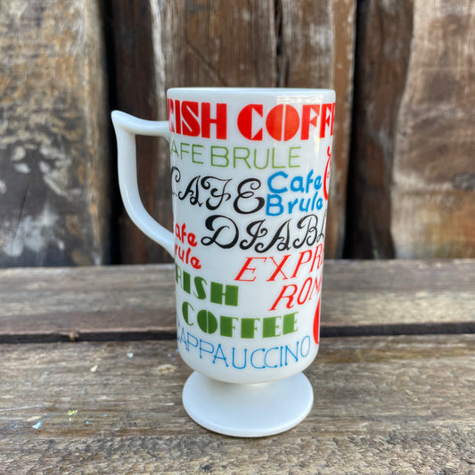 【USA vintage】レトロ ジュースカップ マグカップ 赤