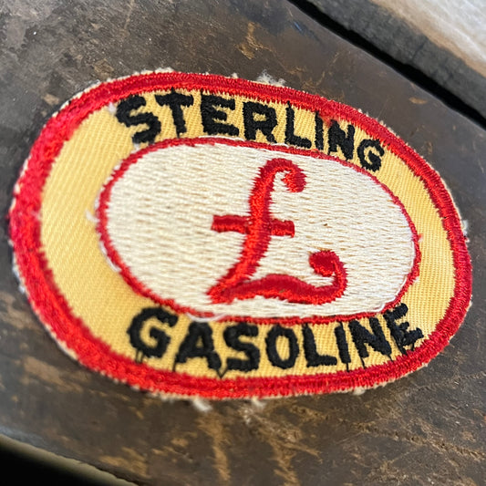 【USA vintage】ワッペン STERLING GASOLINE