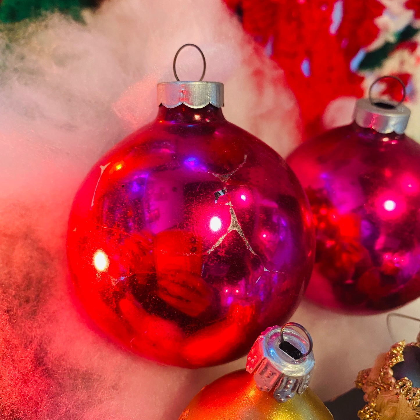 【USA vintage】クリスマス オーナメント セット(22)