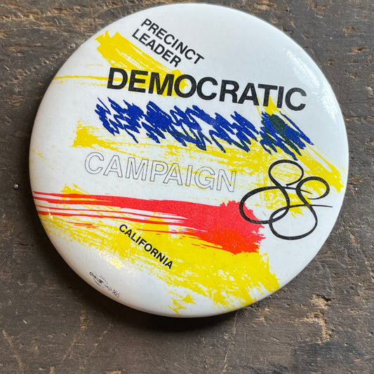 【USA vintage】缶バッジ ‘88 DEMOCRATIC CAMPAIN