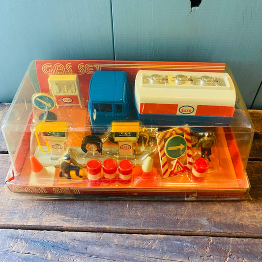 【USA vintage】ESSO(エッソ)ガソリンスタンド おもちゃ