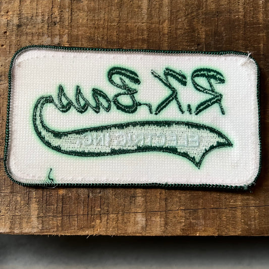 【USA 80’s】R.K.Bass Electric INC. ワッペン