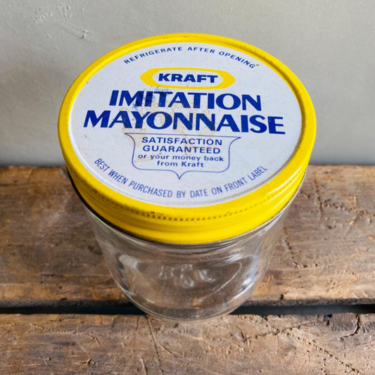 【vintage】KRAFT IMITATION MAYONNAISE ガラス瓶